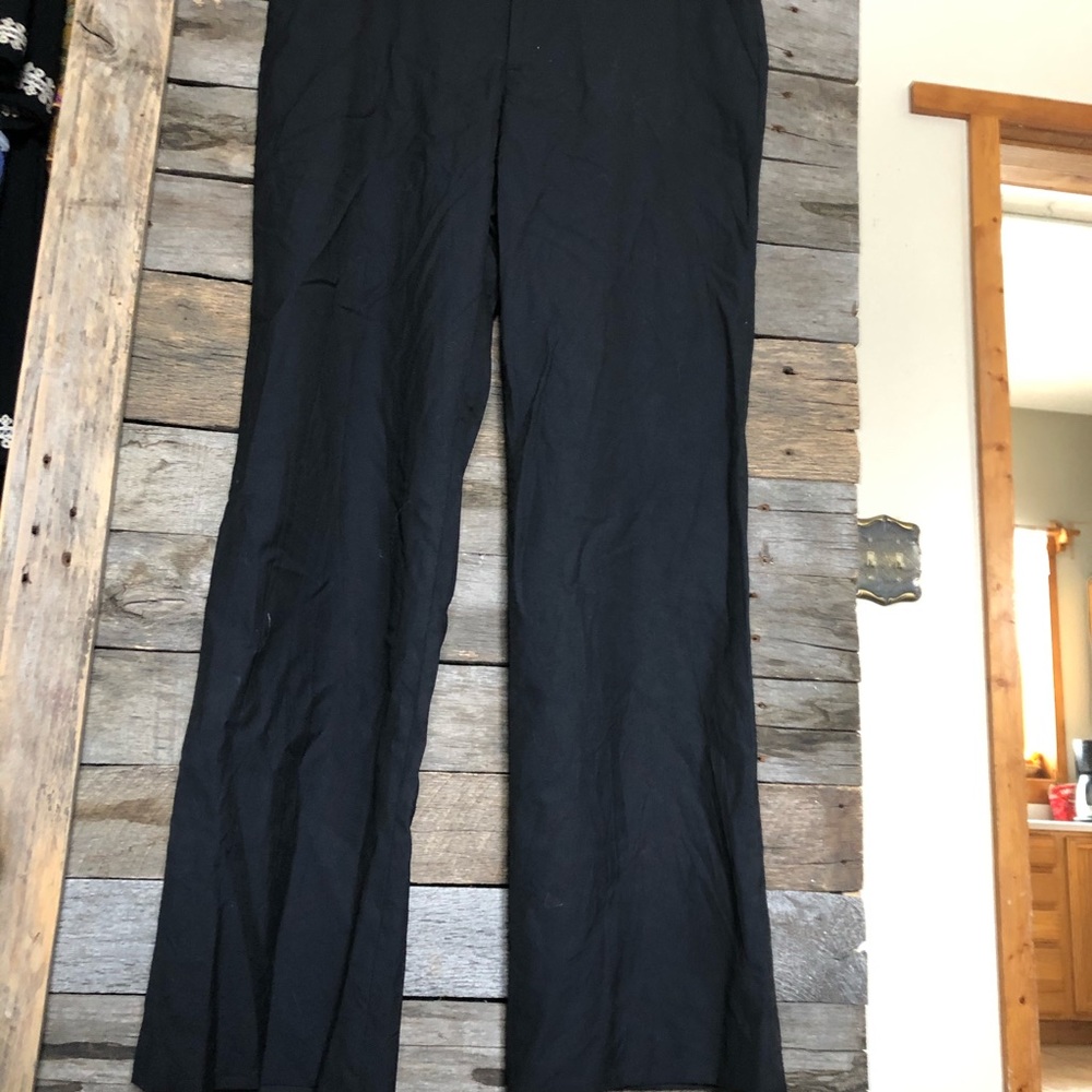 J Crew Classic black dress pants size 12